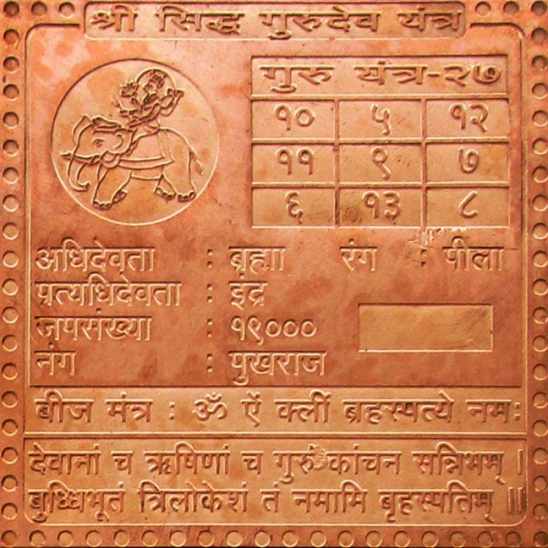 Shree Siddha Gurudev Yantra TM