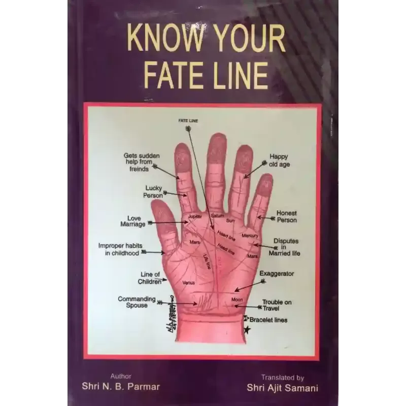 Know Your Fate Line(English) By N. B. Parmar